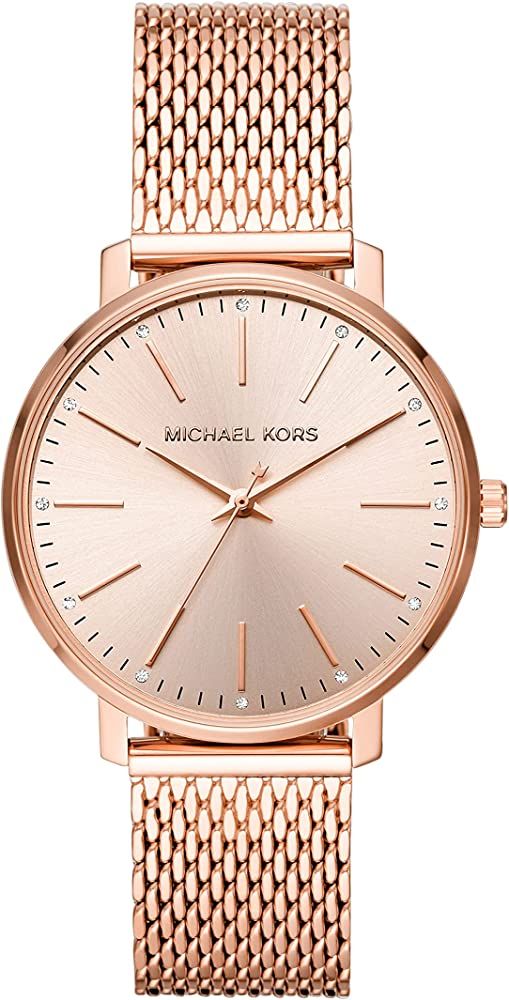 Michael Kors Pyper Three-Hand Stainless Steel Watch | Amazon (US)