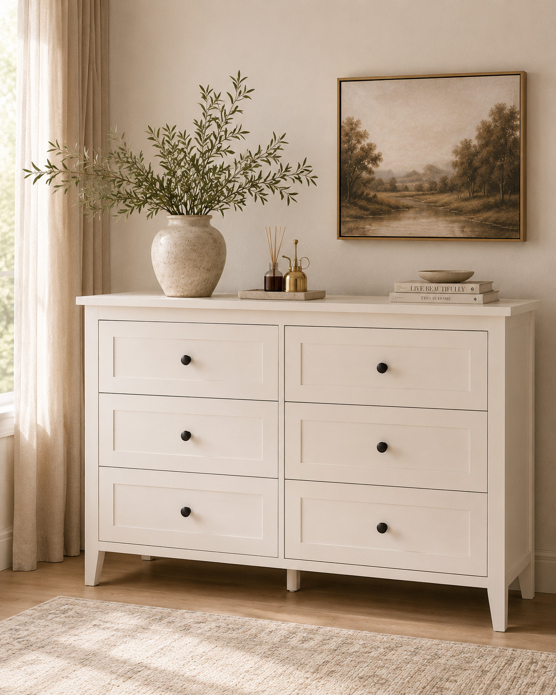 68% OFF this dresser?! 😳 And it's only $189.

This 6 drawer dresser looks clean, timeless, and way more expensive than the price tag.

#Dresser #BedroomDecor #BedroomStorage #FurnitureDeals #HomeDecor #AffordableHome #BedroomInspo #WayfairFinds

#LTKSeasonal #LTKHome #LTKSaleAlert