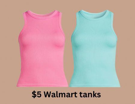 Walmart $5 tanks, jr’s section, size up! 

#LTKstyletip #LTKsalealert