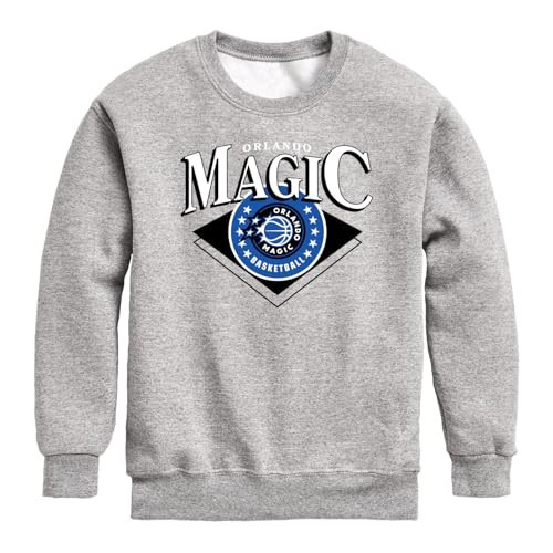 Junk Food Orlando Magic NBA Court Classic - Officially Licensed Kids Crewneck Fleece Sweatshirt Athletic Heather | Amazon (US)