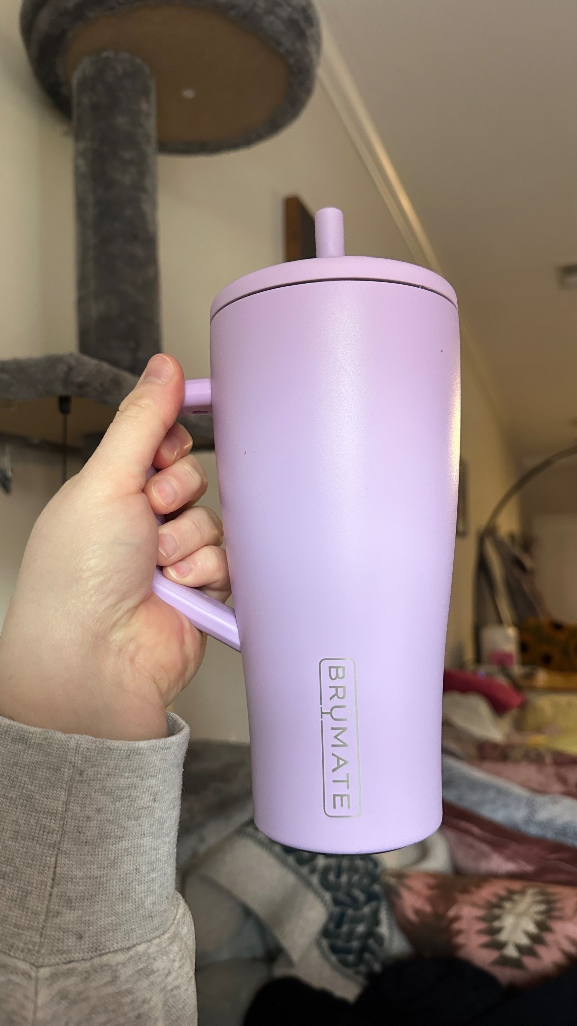 My friend gifted me this Brumate and honestly it’s replaced my other brand name cup because this one doesn’t leak and explode if you drop it or if it falls! It’s also more sleek and fits better into cup holders in cars! I love the lilac color so much. 

#LTKPlusSize #LTKActive