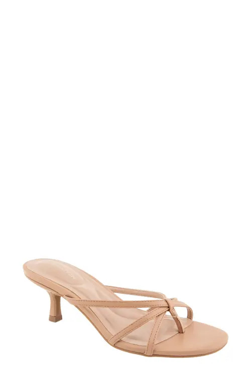 bcbg Atlase Kitten Heel Flip Flop in Tan at Nordstrom, Size 8 | Nordstrom