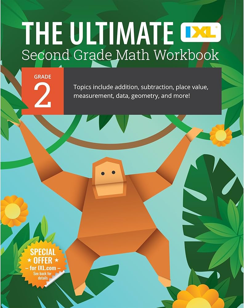 IXL The Ultimate 2nd Grade Math Workbook, Mathematics Book for Kids Ages 7-8 Covering Addition, S... | Amazon (US)