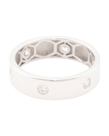 Made In Italy 14kt White Gold Ring | TJ Maxx