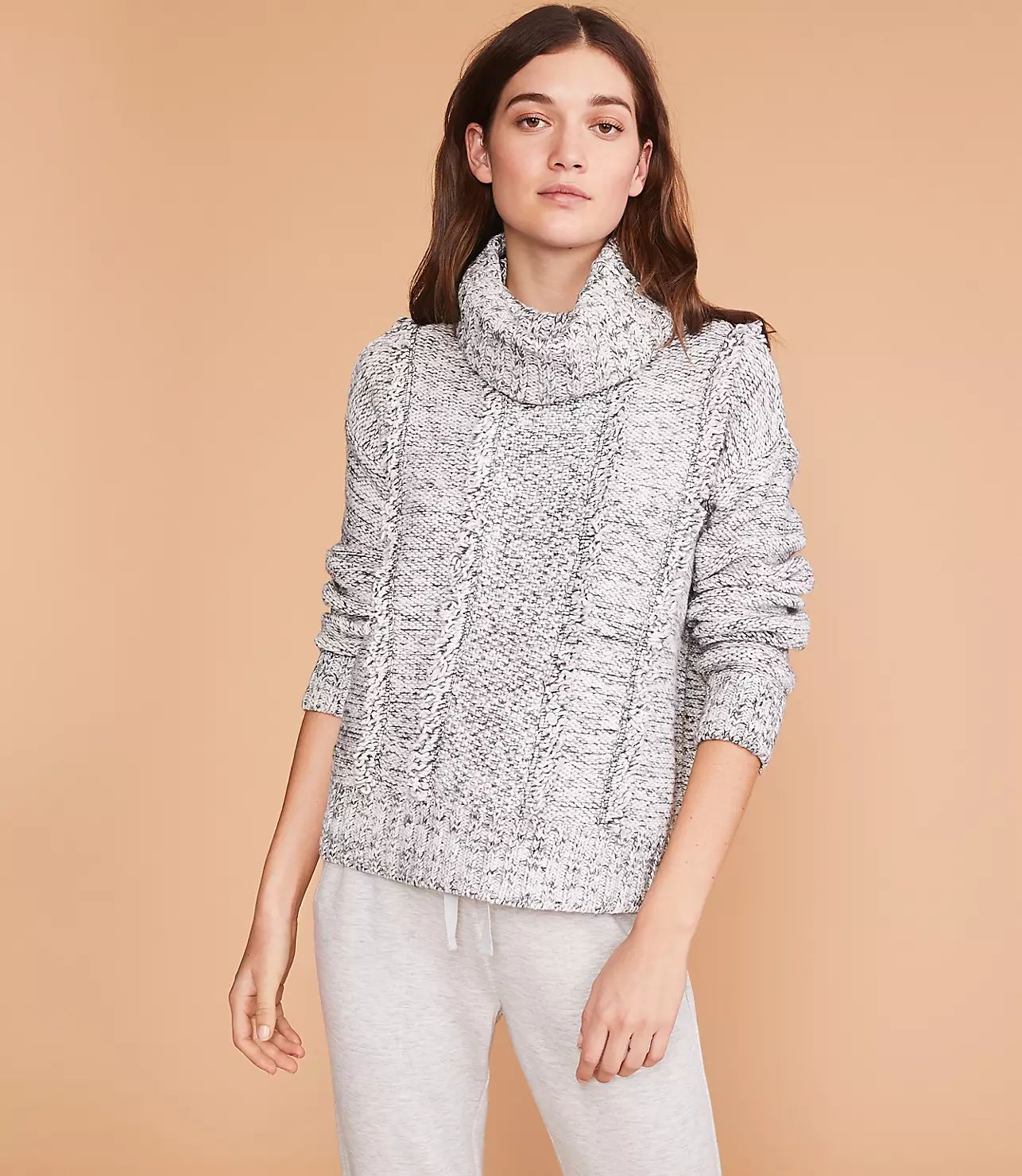 Lou & Grey Fringemarl Sweater | LOFT