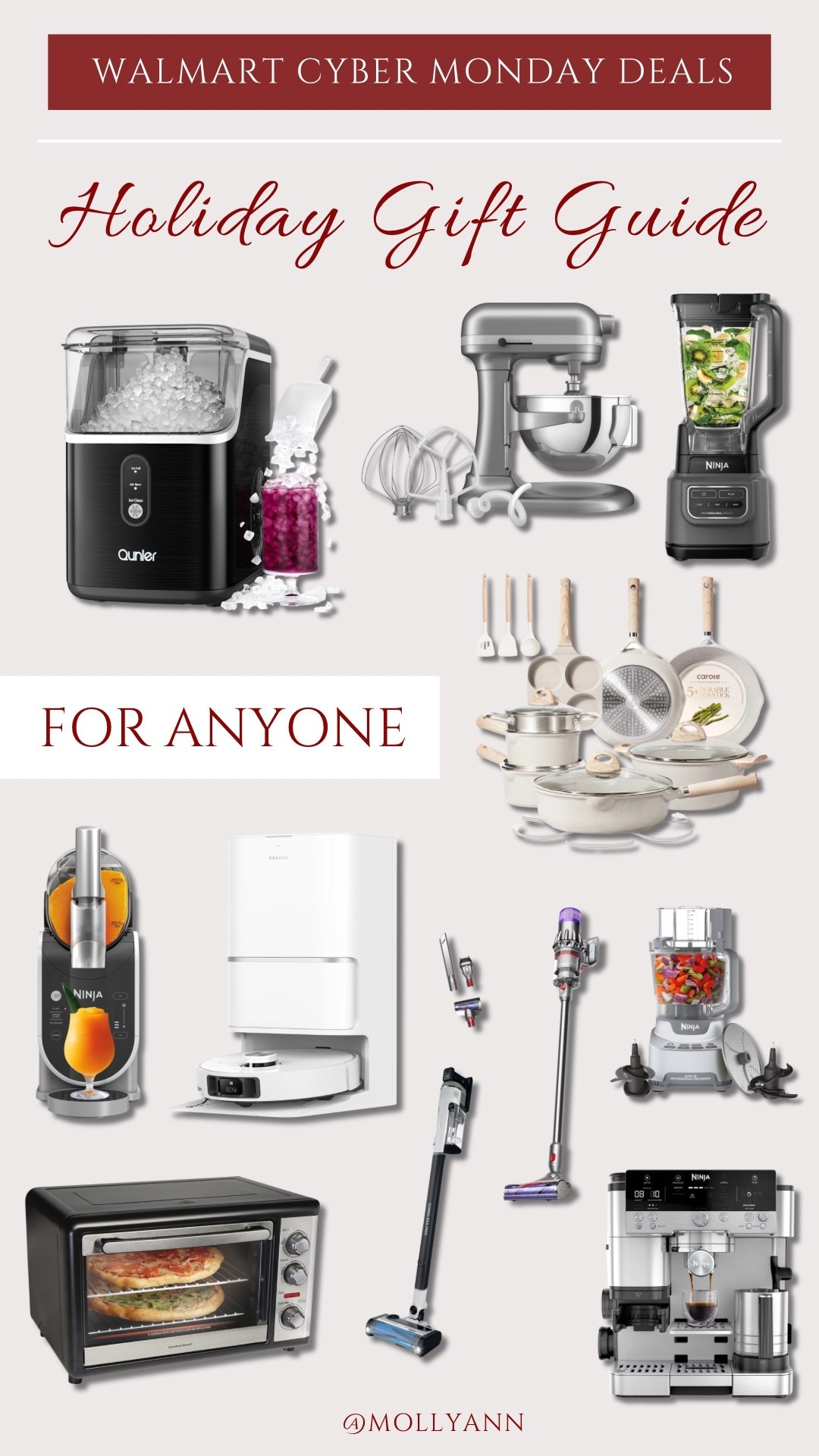 Gift ideas for anyone on sale at Walmart for cyber Monday! Walmart cyber Monday deals on home finds! 

#LTKCyberWeek #LTKSaleAlert #LTKHome