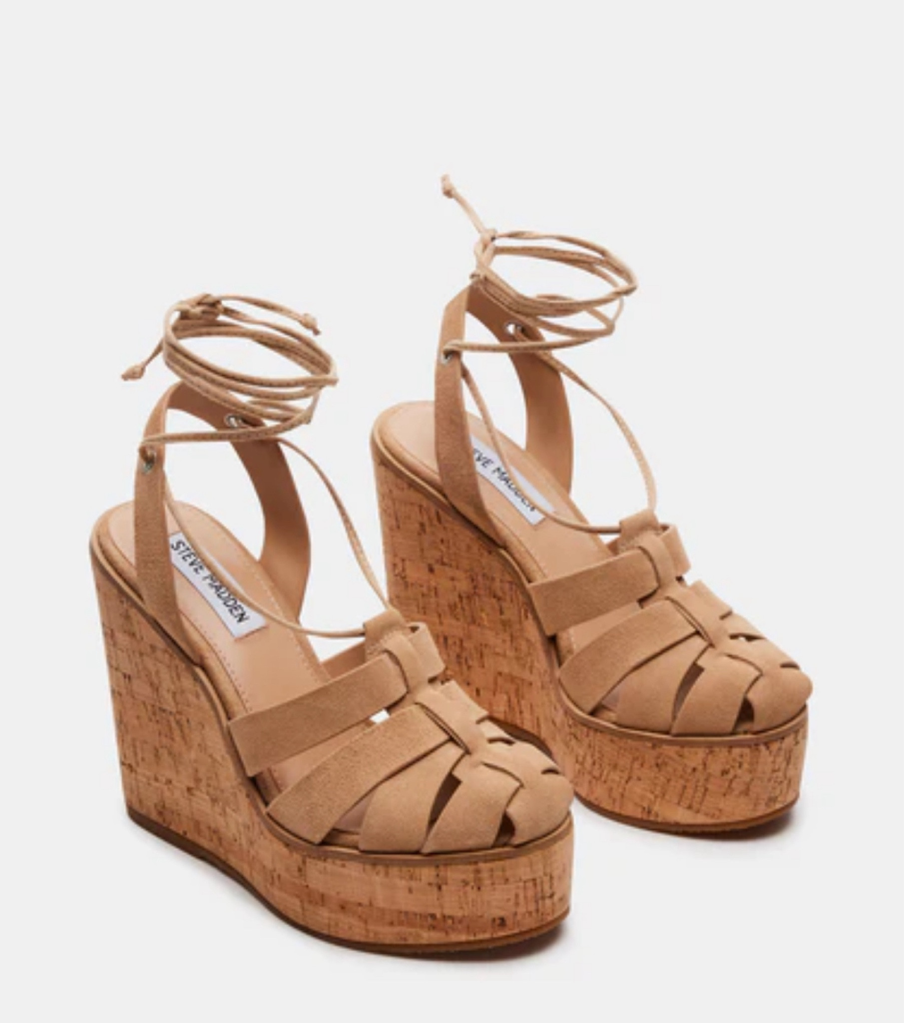 Steve Madden cork heel