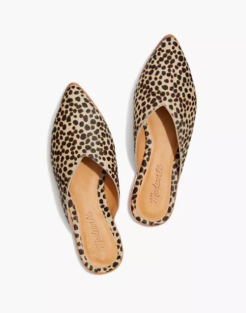 The Emilia Mule in Spotted Calf Hair | Madewell