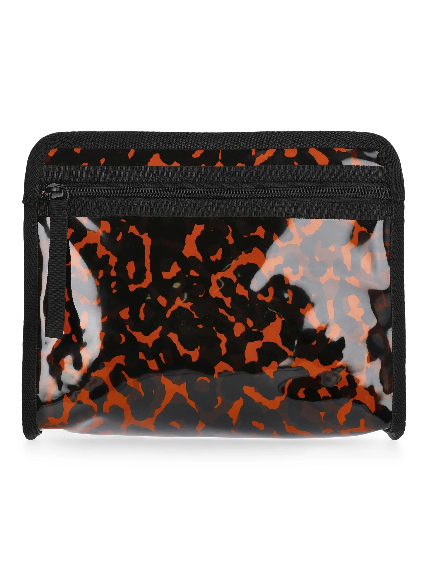 No Boundaries Women's Clear Beach Pouch, Leopard | Walmart (US)