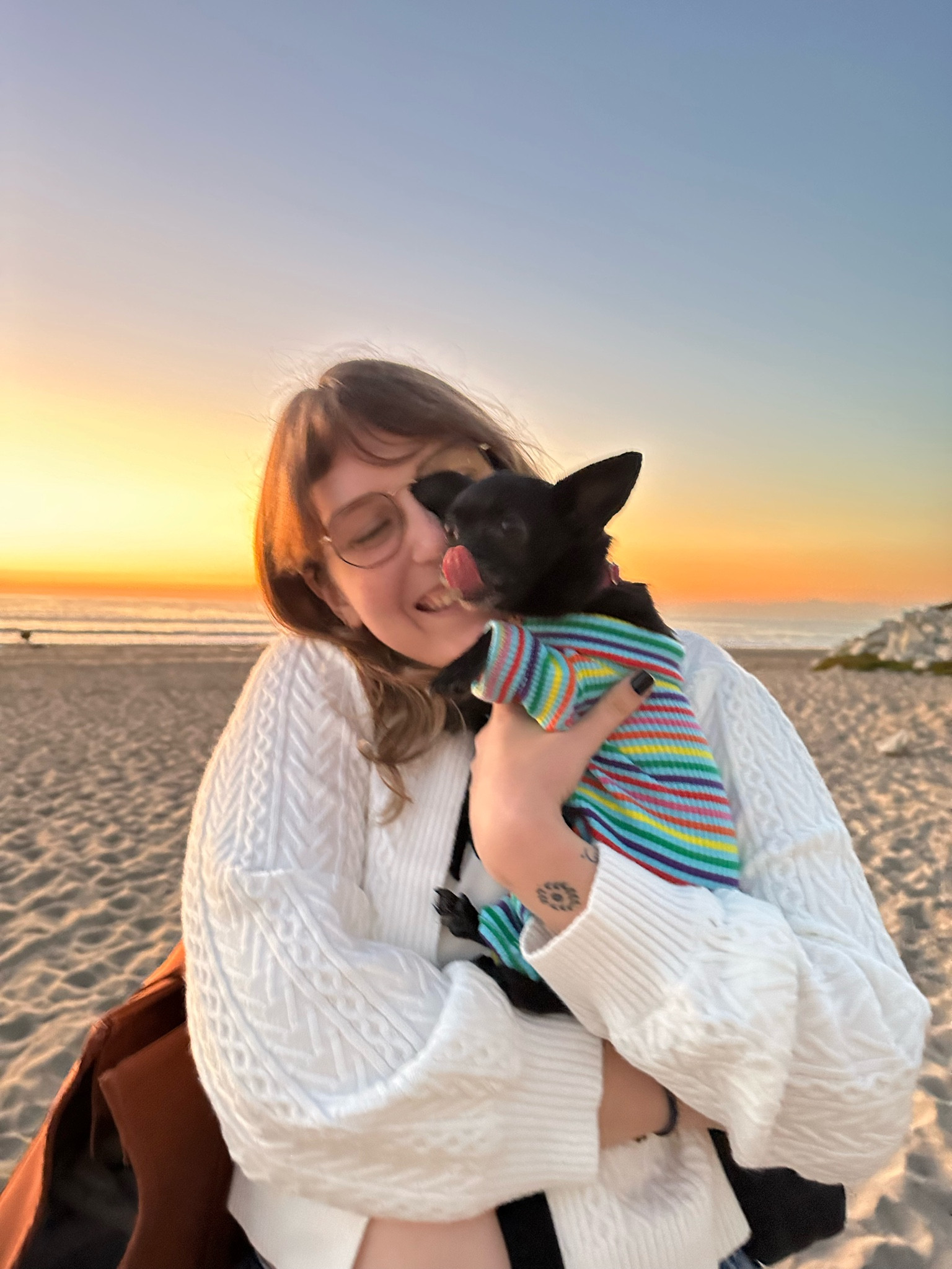 Beach day with my dog! Dec ‘23

Dog Sweater is Little Beast Fabulous Onesie! 

#LTKSeasonal #LTKmidsize