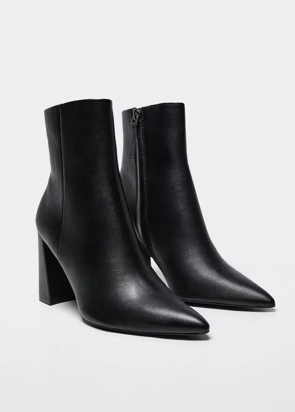 Ankle boots with block heel | MANGO (US)