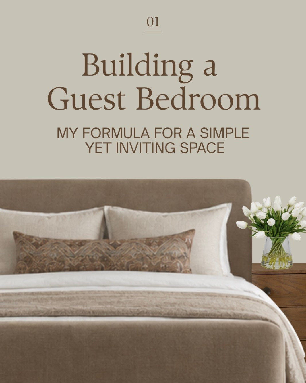 Sharing the details from my recent Instagram post.  Here is everything that I used to put together the guest bedroom in that post.

#LTKHome