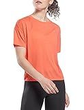 Core 10 by Reebok Women's Mesh Short Sleeve Crop Tee | Amazon (US)