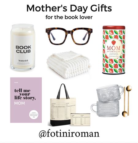 Mother’s Day gift ideas for the book lover 🥰 Personal & thoughtful gifts she’s sure to love! 

#LTKhome #LTKGiftGuide #LTKtravel
