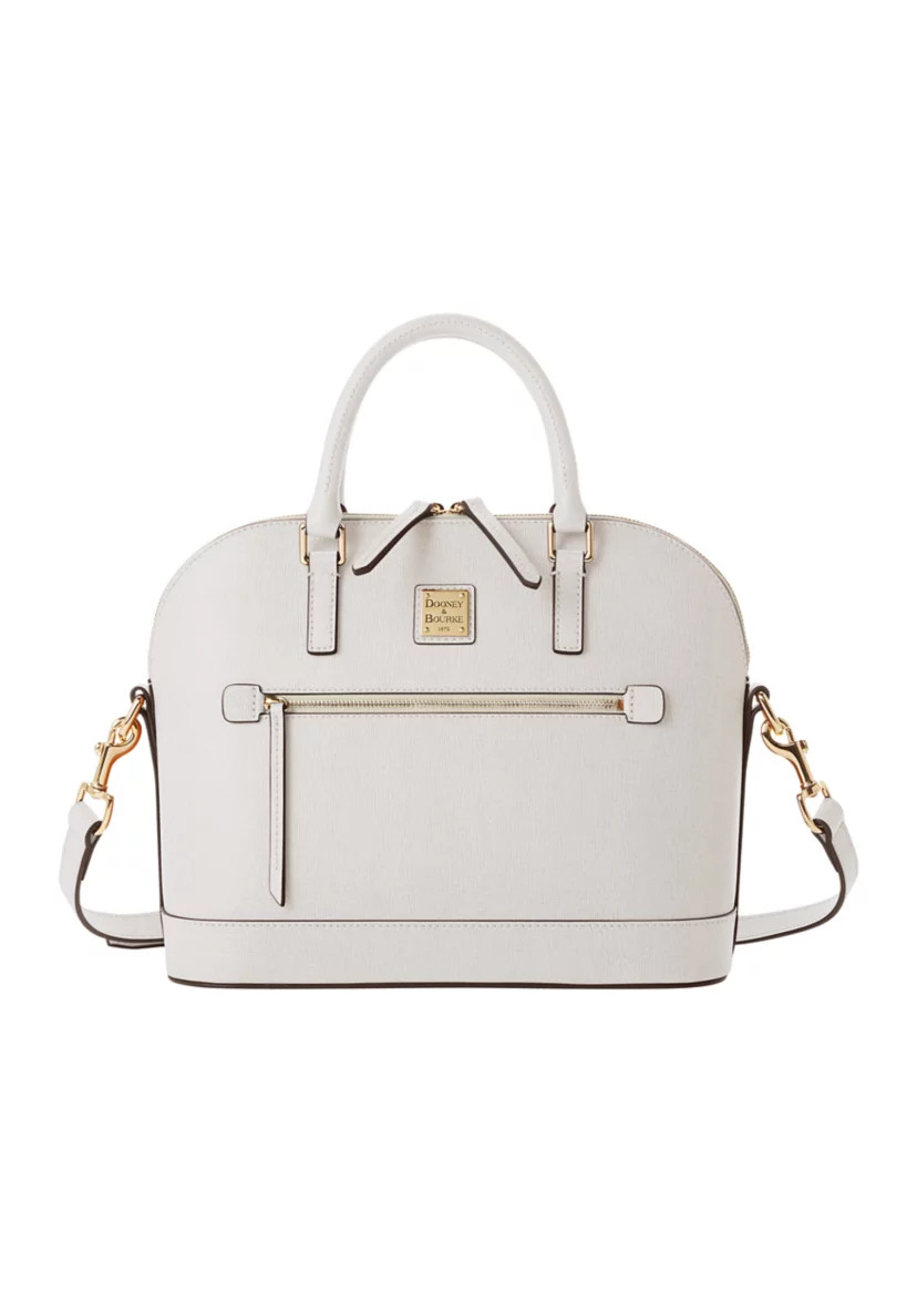 Dooney & BourkeSaffiano Domed Zip Satchel | Belk