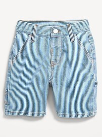 Printed Baggy Carpenter Jean Shorts for Toddler Boys | Old Navy (US)