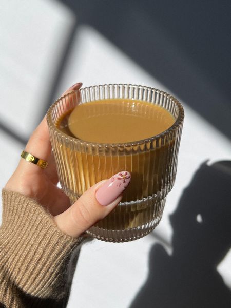 Coffee just taste better from this glass 🍂☕️✨

#LTKhome #LTKU #LTKbeauty