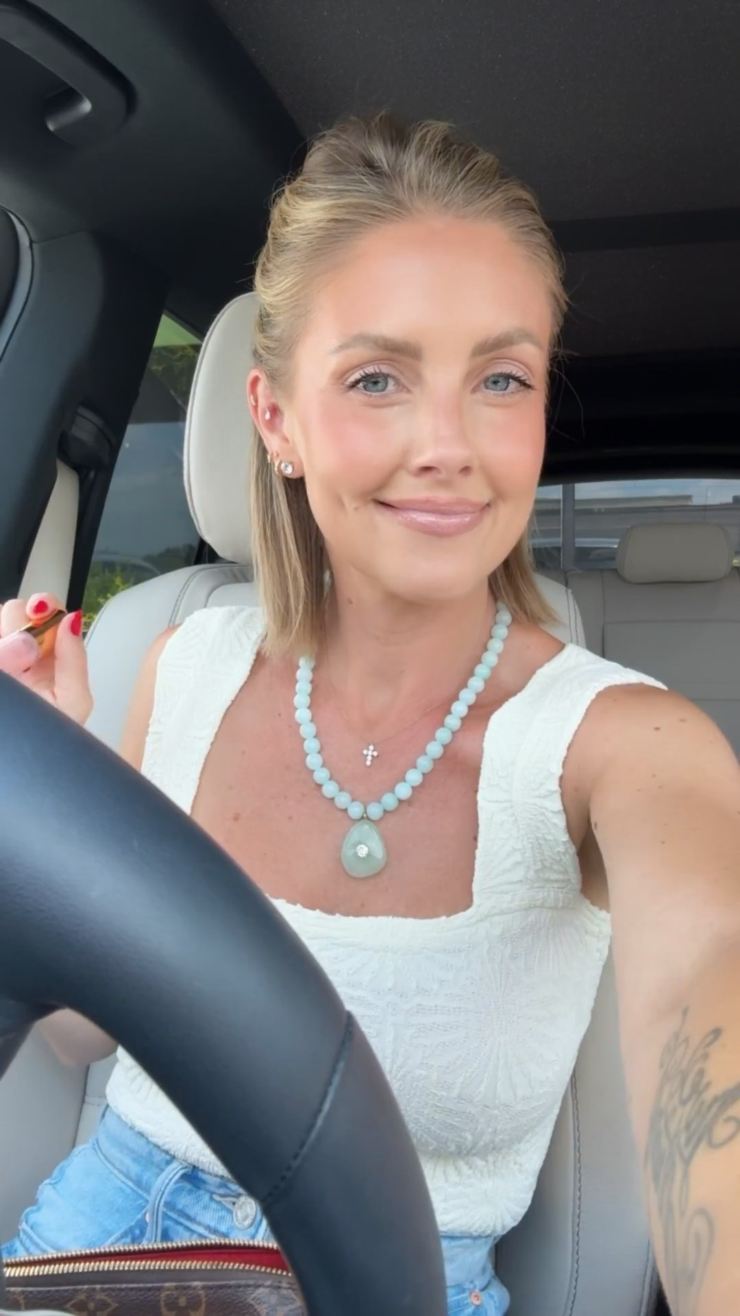 Lip liner: Medium 
Lipstick: Haze
Lipgloss: Date Night

#LTKgrwm #LTKmomlife #LTKOver40
