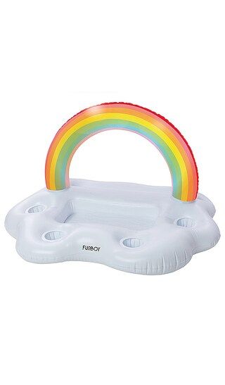Rainbow Cloud Inflatable Floating Bar in Multi | Revolve Clothing (Global)