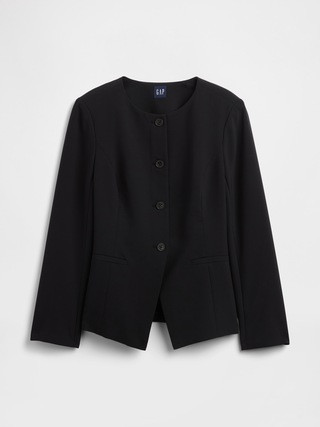 Collarless Blazer | Gap (CA)