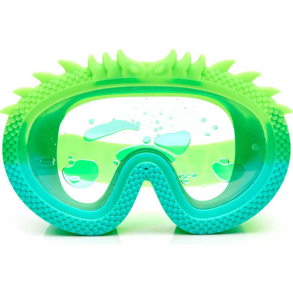 Glider the Dragon Swim Mask, Green And Mint | Maisonette