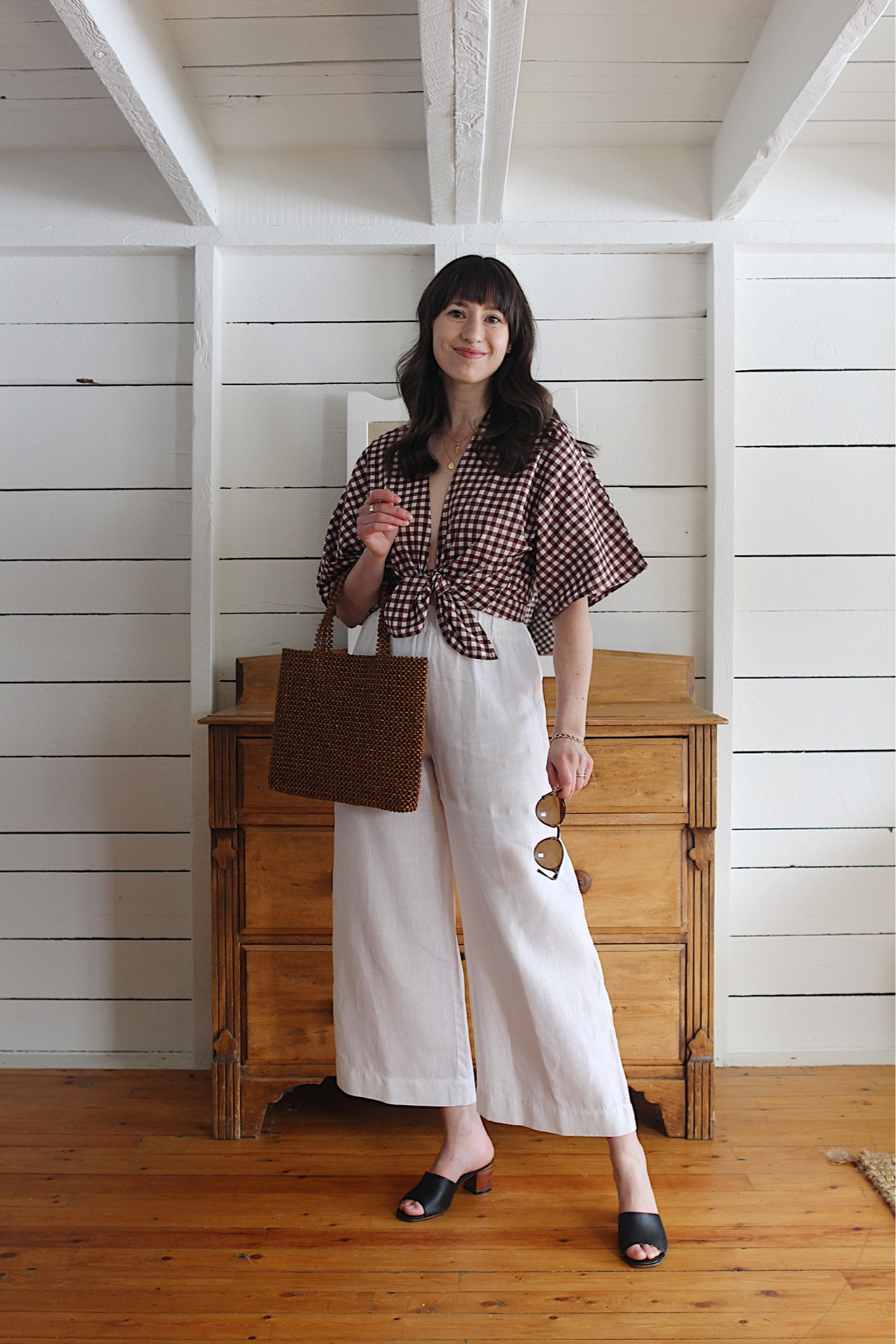 Vacation Look 2/2 - See the 12 items I always bring on holidays on the blog. 

Top is an old Bobbie Tie Top by Na Nin (see the blog for a link to more colours). 

#VacationOutfit

#LTKSeasonal #LTKtravel