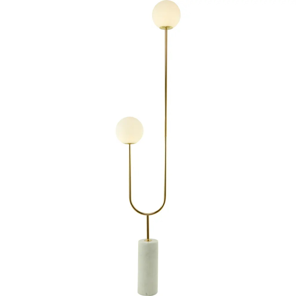 VIVIAN LUNE HOME Gold Marble Floor Lamp at Nordstrom Rack | Nordstrom Rack