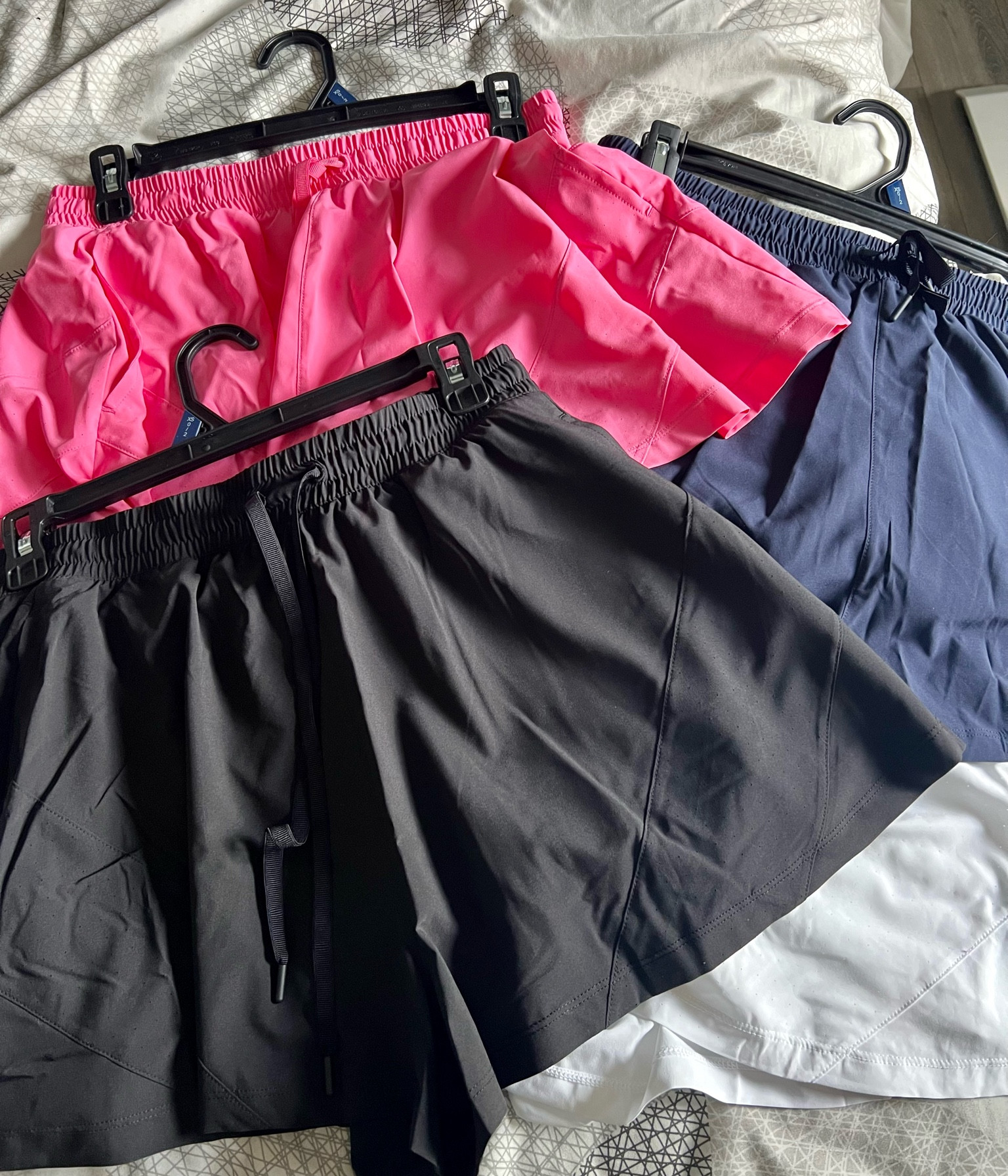 Running or workout shorts. Usually a S but sized down to an XS. I’m 5’3

Walmart shorts flowy fun summer shorts 

#LTKfindsunder50 #LTKstyletip #LTKfitness