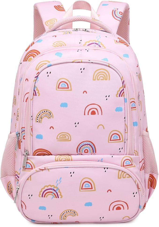 abshoo Lightweight Rainbow Kids Backpack For School Girls Elementary Kindergarten Bookbag School ... | Amazon (US)