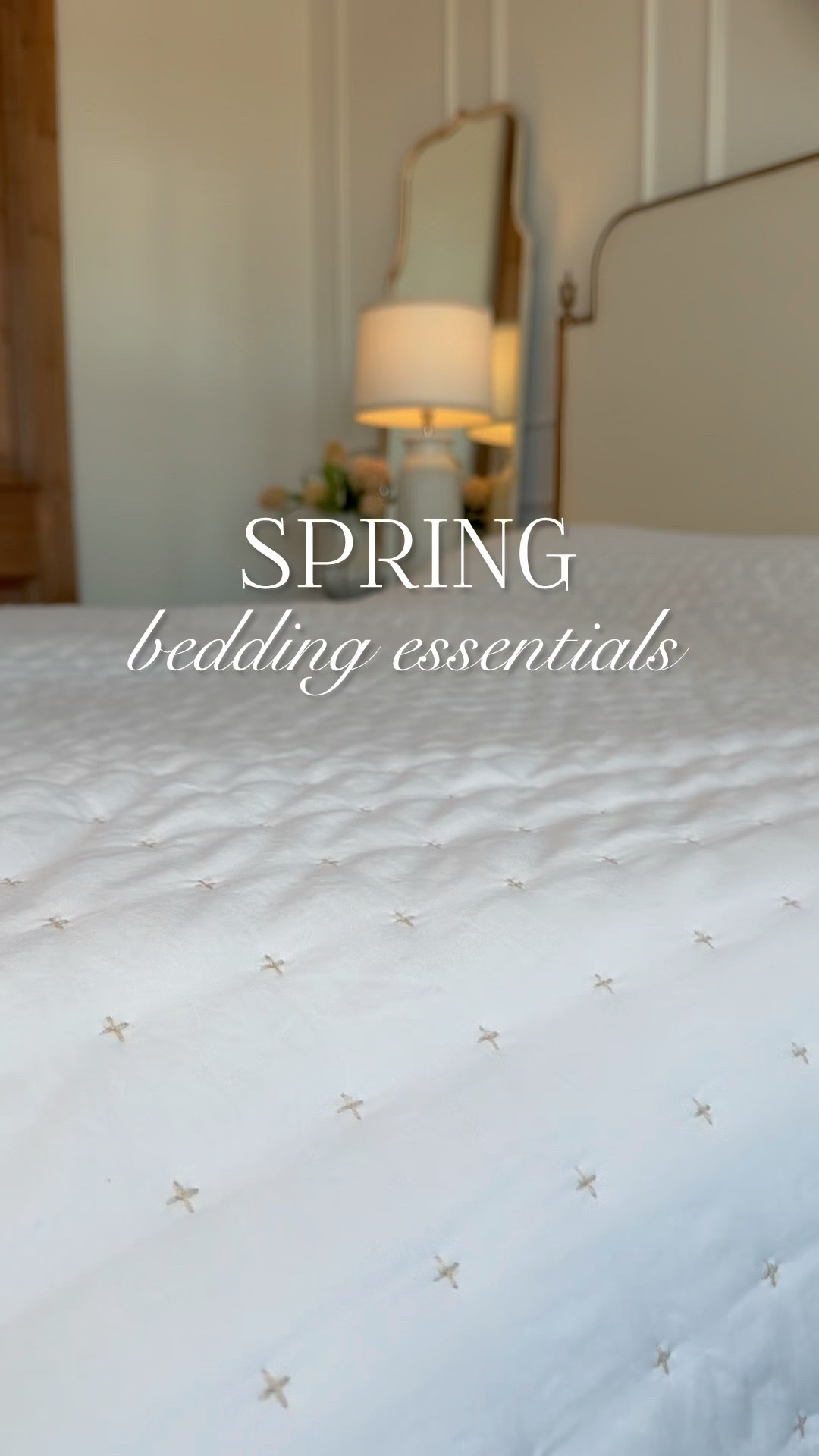 Spring bedding essentials 🤍✨ Sharing my favorites for a light, cozy refresh this season.

Think breathable layers, soft neutrals, and that perfectly relaxed, lived-in feel—everything you need to make your bed look effortlessly styled 🌿

All my go-to pieces are linked—tap to shop & give your bedroom an easy spring update 💫 #LTKhome #LTKfinds #springrefresh 

 

#LTKSeasonal #LTKHome #LTKSaleAlert