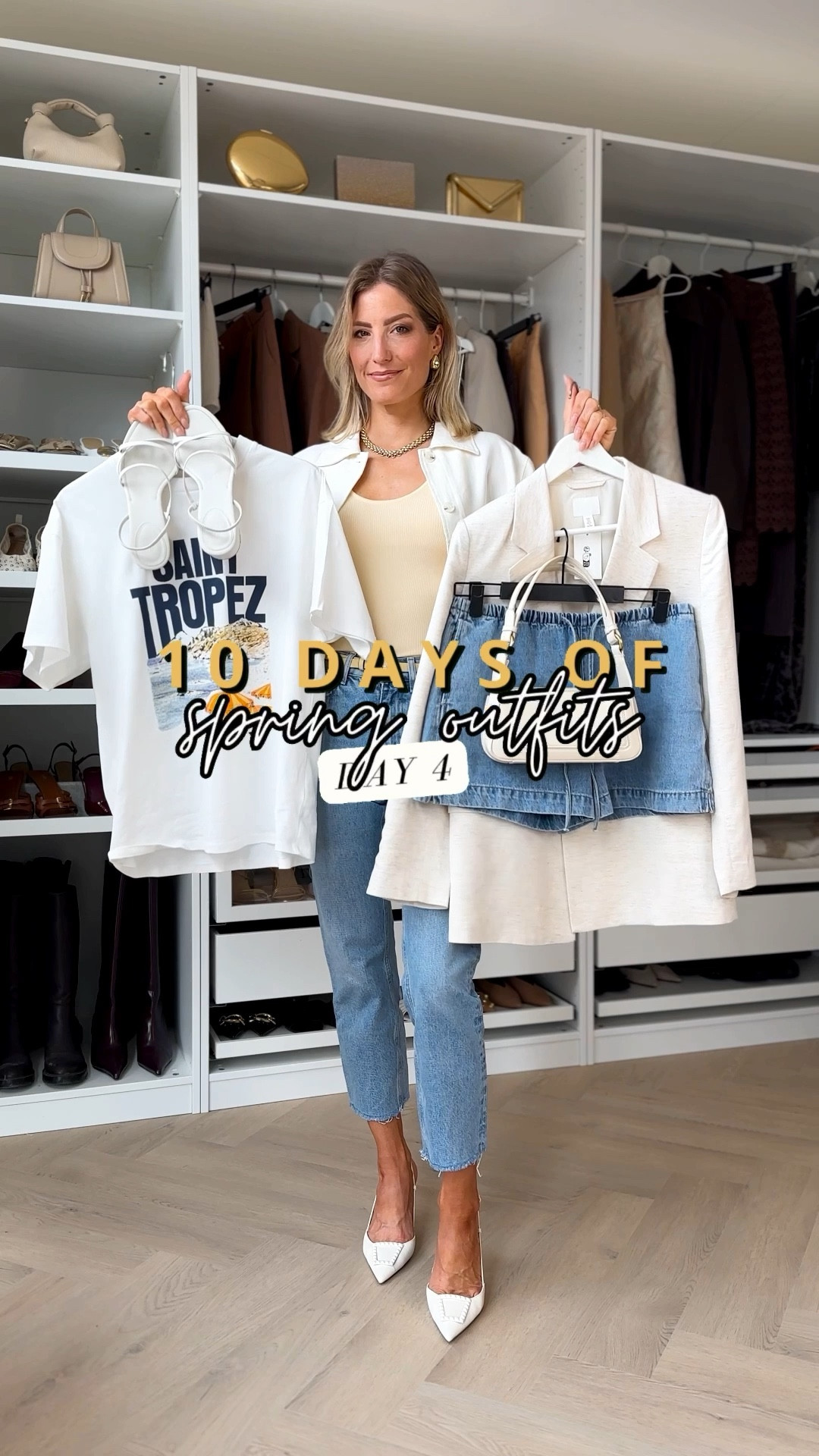 This is more of a spring to summer look but in my defence it’s going to be 21° on Friday! ☀️😎

Blazer : s
T-shirt : xs
Shorts : xs

I’m also wearing:

Tank top : xs (sold out linked similar)
Shirt cardigan : s
Jeans : old linked similar

Spring look, spring outfit, casual spring outfit, denim shorts, printer T-shirt, linen blazer,

#LTKStyleTip #LTKSeasonal