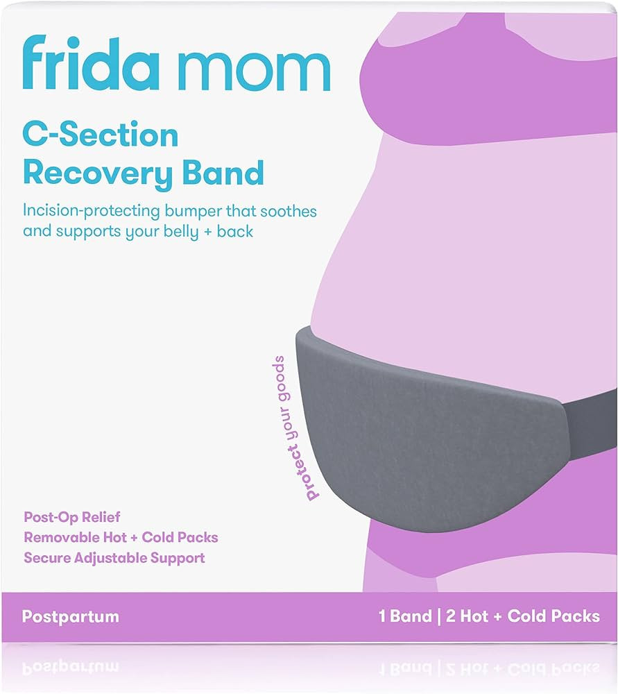 Frida Mom C-Section Recovery Band | Post-Op Incision Protector | Targeted Hot + Cold Therapy For ... | Amazon (US)