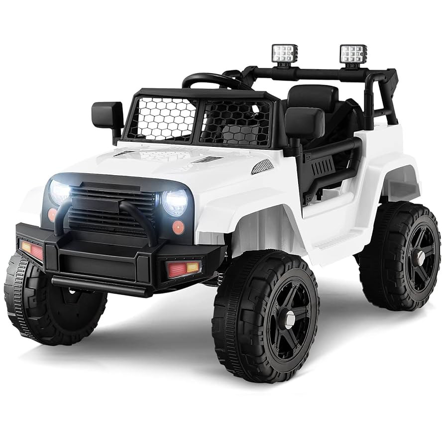 OLAKIDS Kids Ride On Truck, 12V Electric Vehicle Jeep Car with Remote Control, Toddlers Battery P... | Amazon (US)