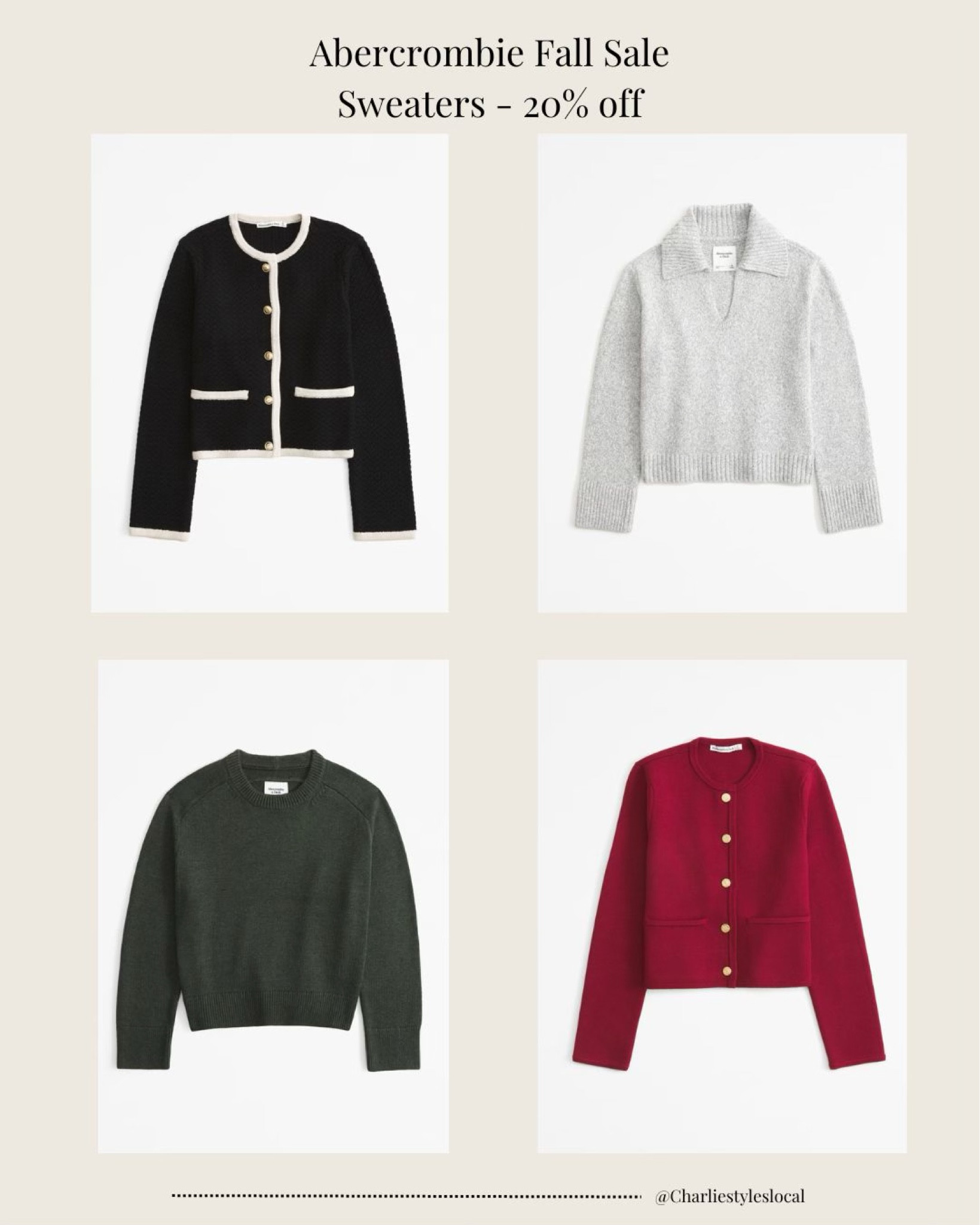 Abercrombie Fall Sweaters on sale!!! 20% off these incredible finds! All perfect for the office, date night or the comfiest sweaters to lounge. 

#falloutfits #cutefalloutfits #outfitinspo #cardigans #sweaters #officeoutfit

#LTKWorkwear #LTKStyleTip #LTKFallSale