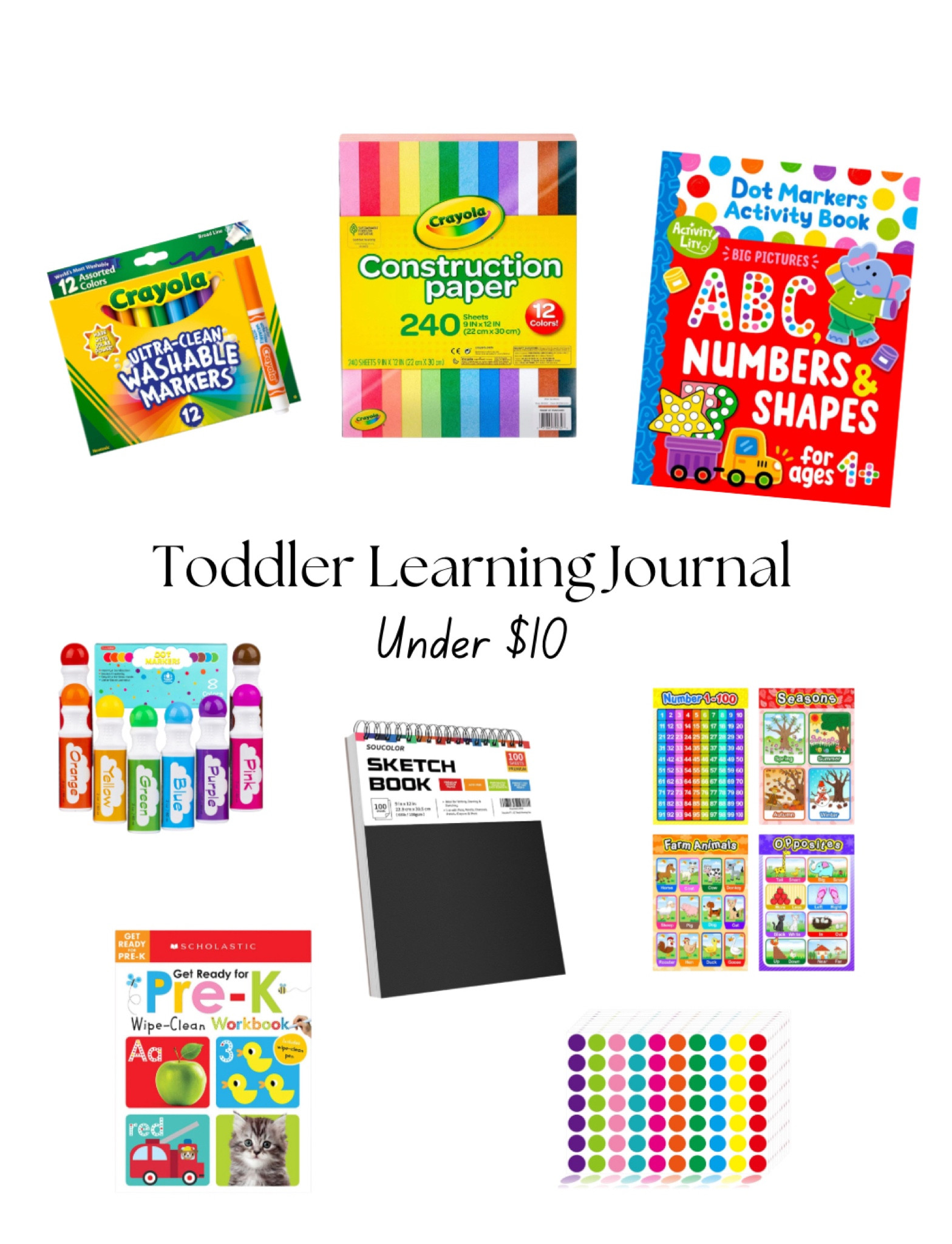Toddler Learning Journal ✏️📓

Toddler | crafts | sahm | workbook | Journal | homeschool | preschooll


#LTKBacktoSchool #LTKBaby #LTKFamily