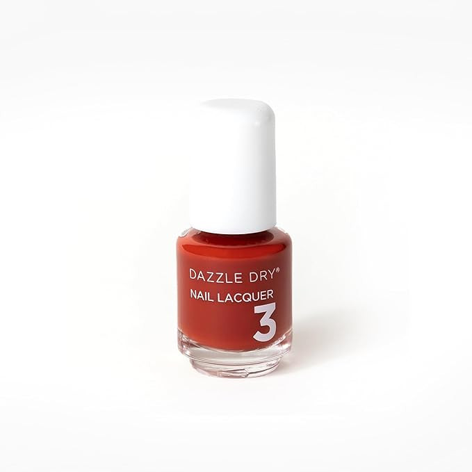 Dazzle Dry Nail Mini Lacquer (Step 3) - Ember - A burnt red with subtle orange undertones. Full c... | Amazon (US)