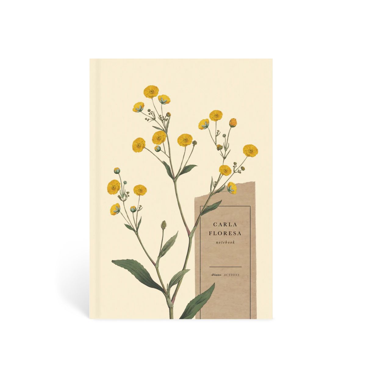 Yellow Buttercups | Notebook | Papier
