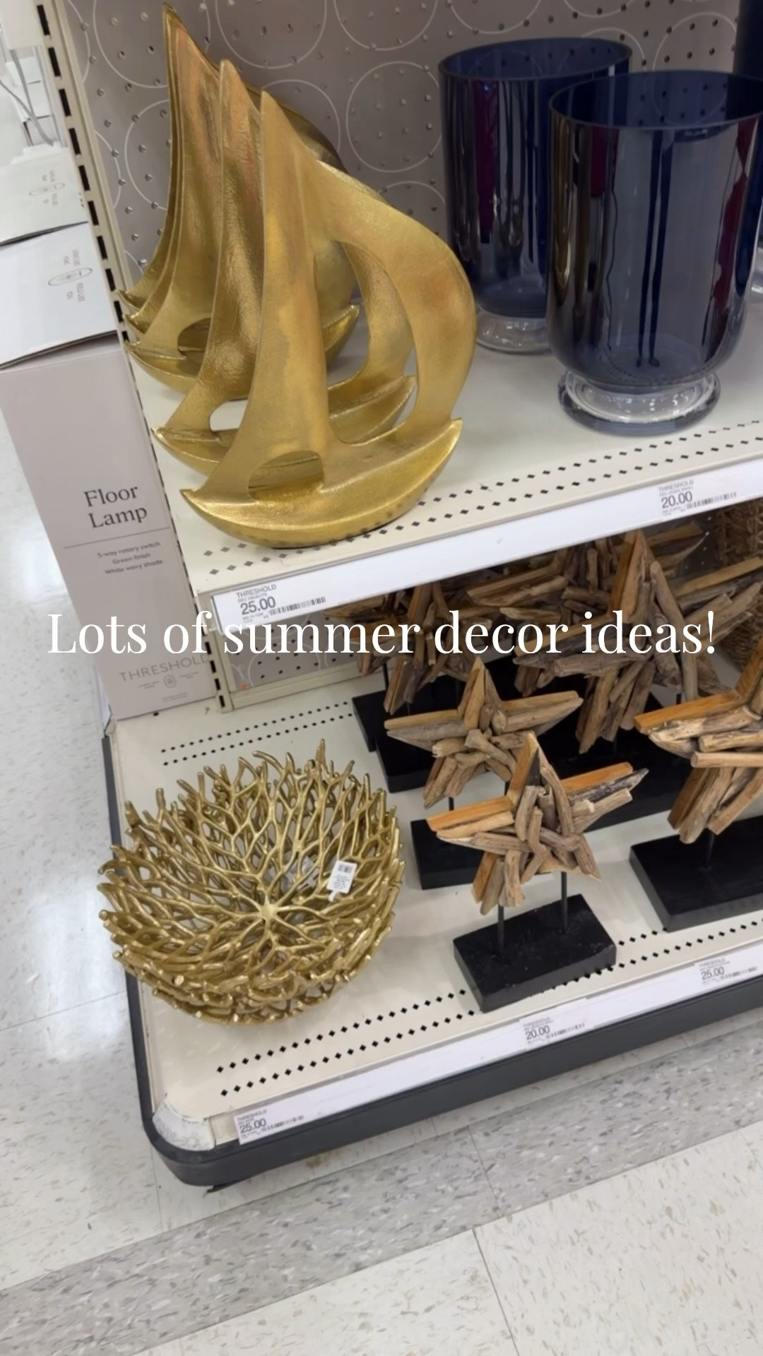 LOTS of summer decor ideas linked here!!
Imagine this sailboat on a bookshelf, a coffee table, a family room…a beach house! Love!! 🫶🏼
& those blue hurricanes are gorgeous! Lots of summer decorating linked here. 💙🤍💙

#LTKHome