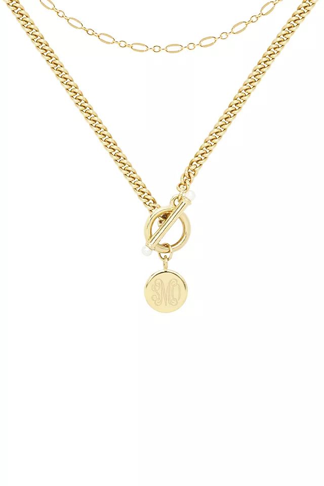 Brook & York Custom Monogram Necklace Set | Anthropologie (US)