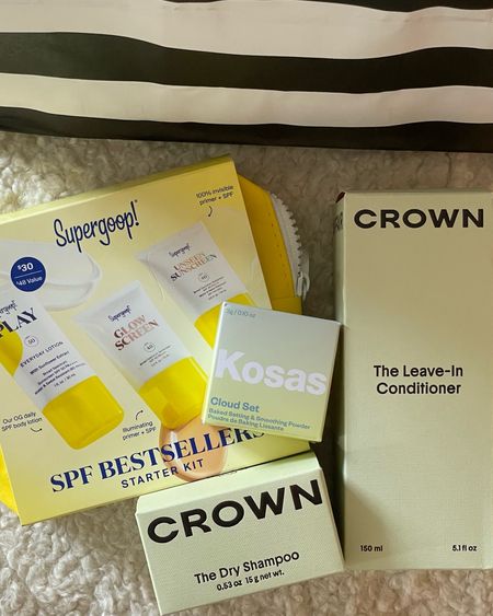 recent sephora haul!

i live & breathe by #crownaffair products, but the dry shampoo and leave-in conditioner i am constantly running out of! they work so well and smell AMAZING

supergoop i just started using this summer, so i wanted to get this mini best sellers to see the specific products i’ll use over and over


#LTKunder100 #LTKbeauty #LTKunder50