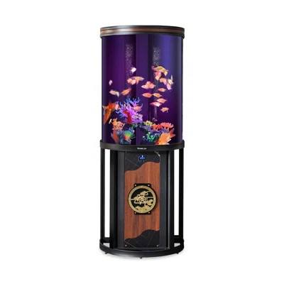 26-31 Gallon Acrylic Modern Eco Aquarium Tank | Wayfair North America