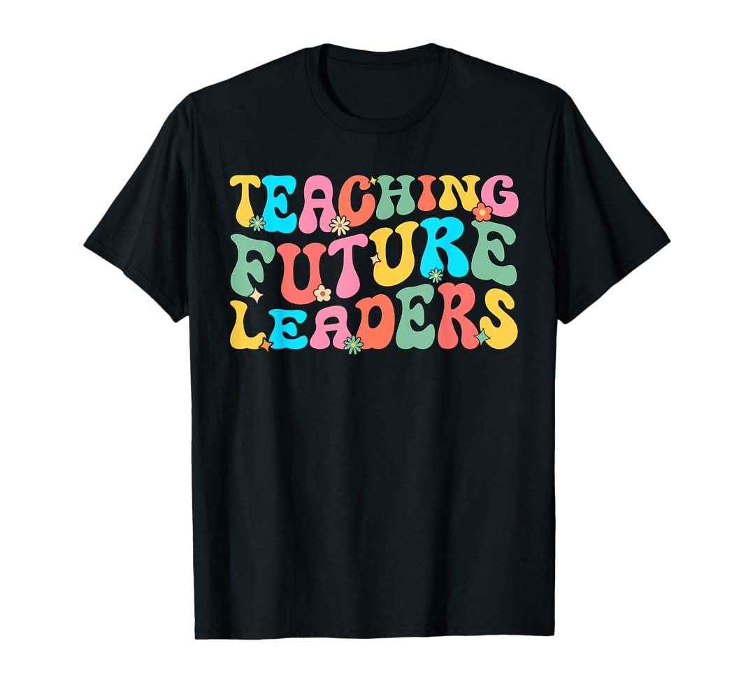 Teaching Future Leaders Teacher Back To School T-Shirt | Amazon (US)