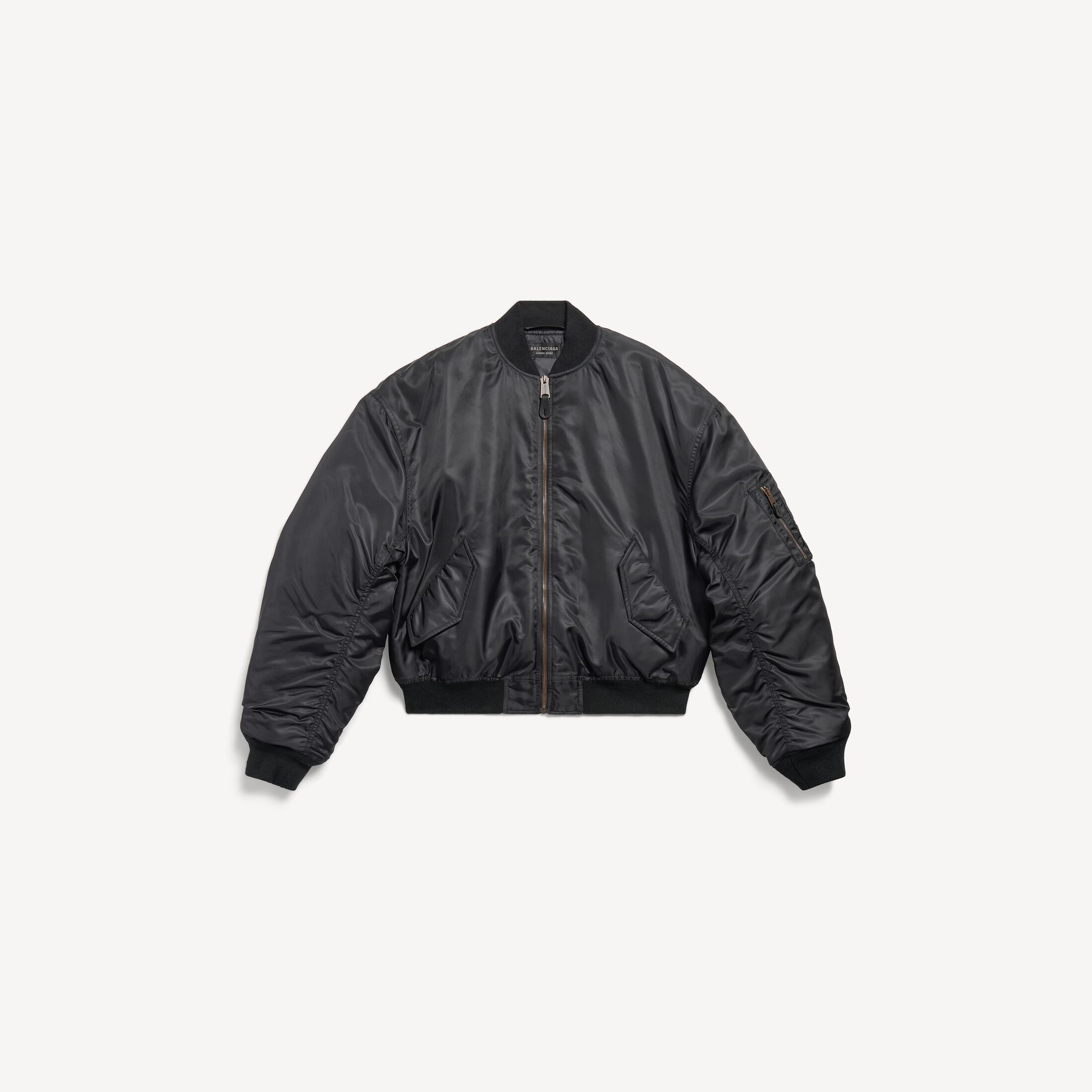 Balenciaga Standard Bomber Jacket - Black - Men's | Balenciaga