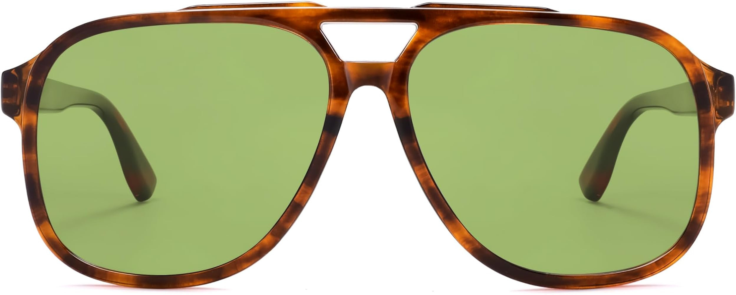 VANLINKER Retro Polarized Square Aviator Sunglasses Womens Mens Classic 70s Vintage Trendy Oversi... | Amazon (US)