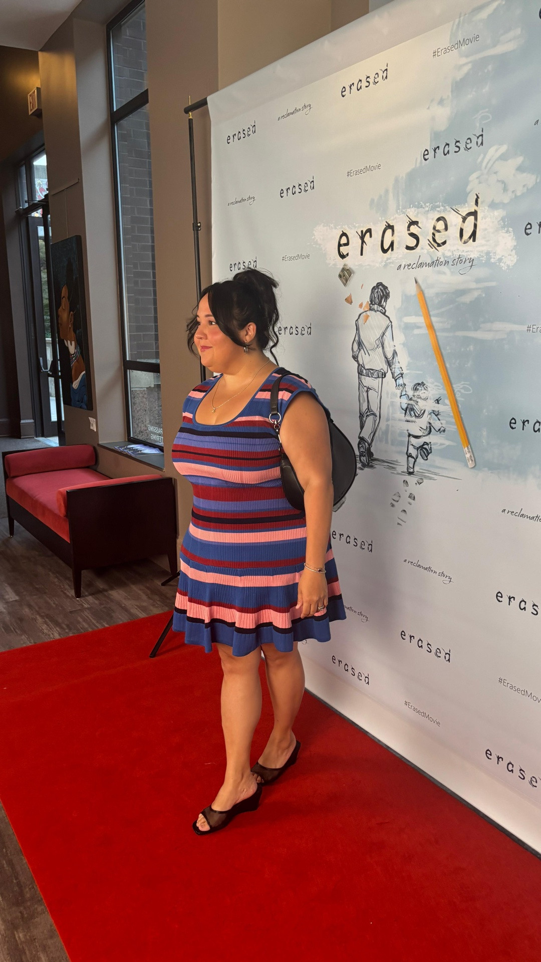 @Anthropologie always gets my ready for any big event!! I felt so beautiful this evening 💖🎬 for reference I am 5’3, got an XL in the dress & a size 7 in heels.

#LTKootd #LTKPetite #LTKPlusSize