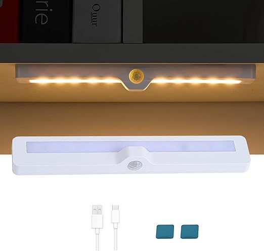 P auke'réi Motion Sensor LED Bar Light, LED Intelligent Bar Light, Rechargeable Battery, Changea... | Amazon (US)