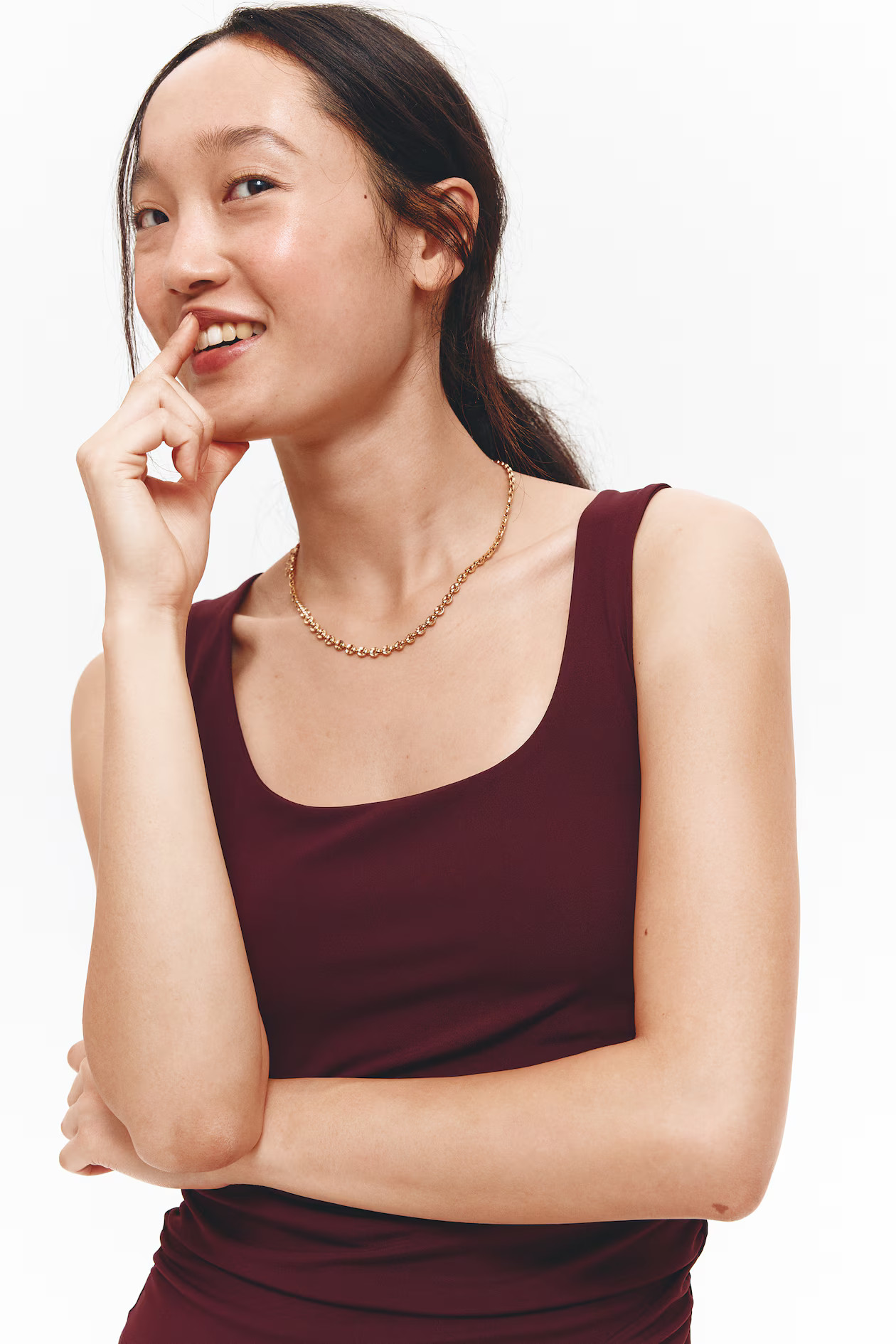 Ruched Tank Top | H&M (US + CA)