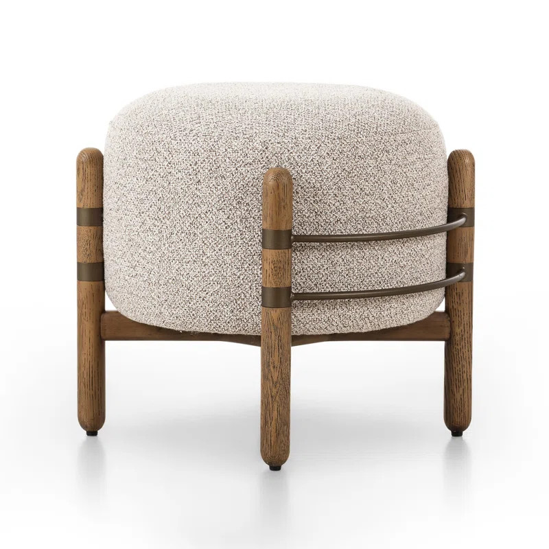 Groetzner Ottoman-21"-Astor Stone | Wayfair North America