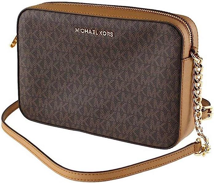 Michael Kors Jet Set Item Large East West Cross-body (Brown 2019) | Amazon (US)