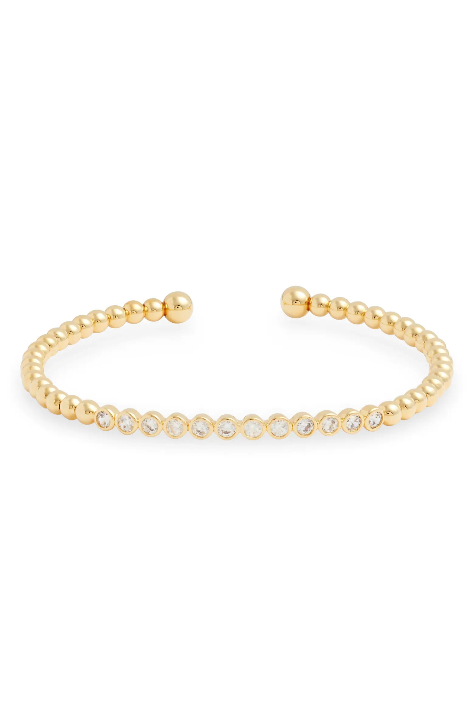 Nordstrom Cubic Zirconia Cuff Bracelet | Nordstrom | Nordstrom